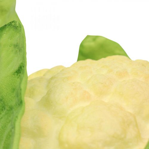 Artikel Grøntsagsdekoration kunstig blomkål Ø14cm H10cm