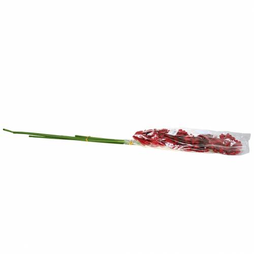 Floristik24 Gerbera kunstig rød 62 cm 6stk