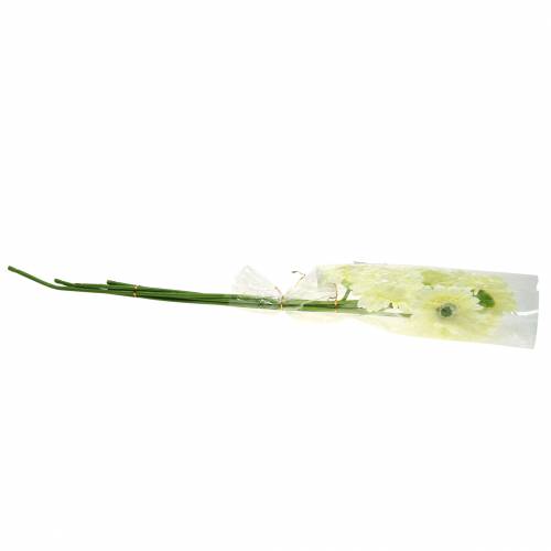 Artikel Gerbera kunsthvid 62cm 6 stk