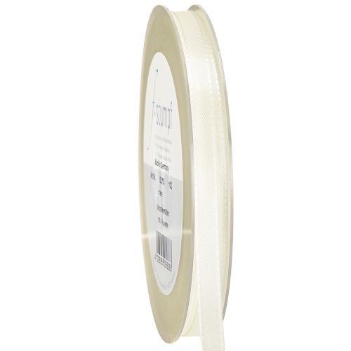 Artikel Gave- og dekorationsbånd cremefarvet 8mm 50m
