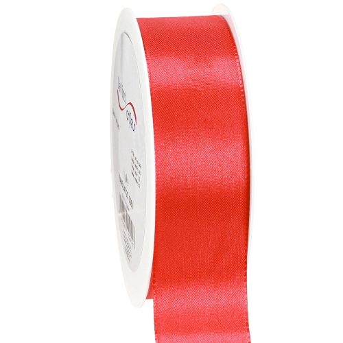 Artikel Gavebånd og pyntebånd polyesterbånd rød 40mm 50m