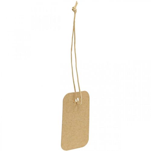 Floristik24 Gavemærker naturmærker papir 3,5x6cm 100 stk