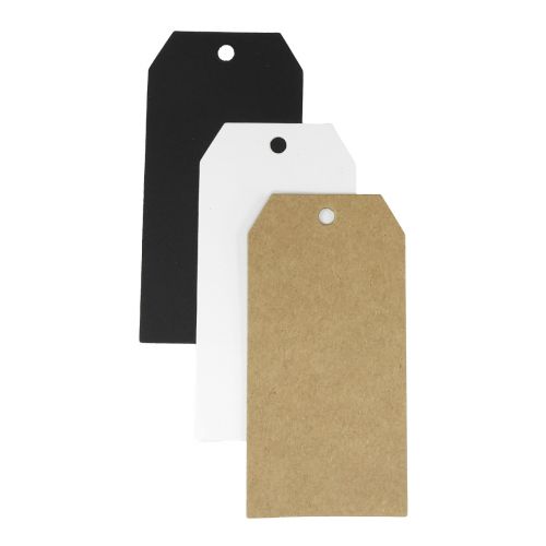 Artikel Gavemærker dekorative mærker papir 4×8cm 250 stk