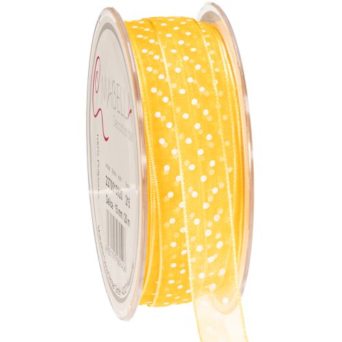 Floristik24 Prikket gavebånd, perfekt finish til gavepakker og gaveæsker, 1,5 cm bredt, 20 m langt