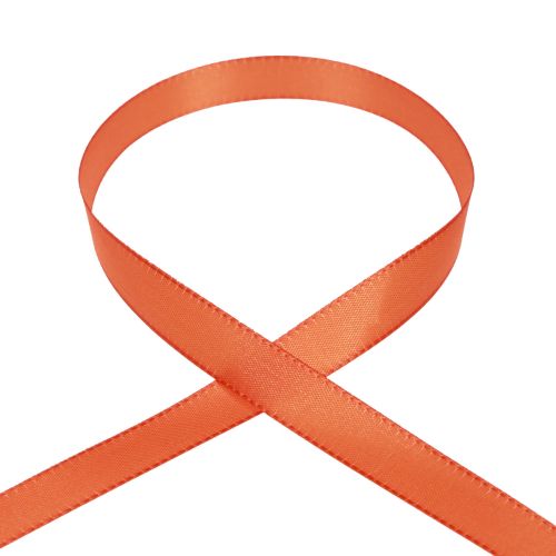 Gavebånd orange bånd dekorative bånd 15mm 50m