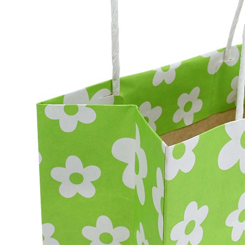 Floristik24 Gaveposer grøn 20cm x 11cm x 25cm 8stk