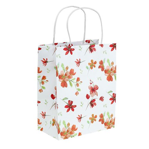 Floristik24 Gaveposer med blomster 25cm x 20cm x 11cm 6stk