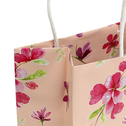 Artikel Gaveposer med blomster 20cm x 11cm x 25cm 6 stk