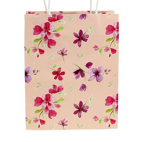Artikel Gaveposer med blomster 20cm x 11cm x 25cm 6 stk