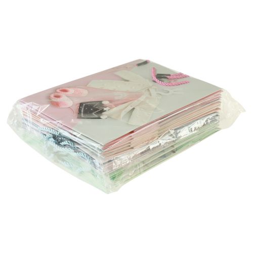 Artikel Gaveposer babygaveposer fødsel 23×18cm 12stk