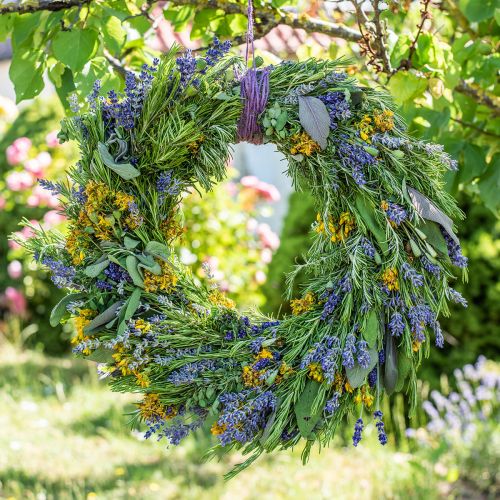 Artikel Tørret lavendel dekorative tørrede blomster 25cm 350g 5stk