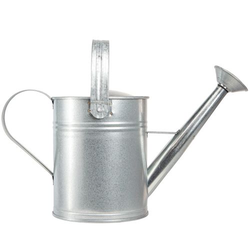 Artikel Dekorativ vandkande retro design metal sølv 42x15,5x27cm