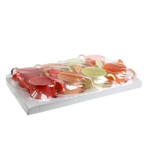 Floristik24 Vandkande Orange Mix Ø11cm H9cm 8stk