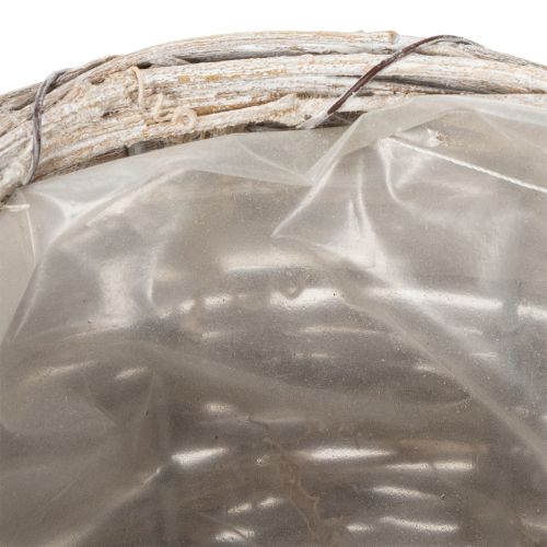 Artikel Dekorativ vandkande i et smagfuldt vævet design til elegant boligindretning, 26 cm