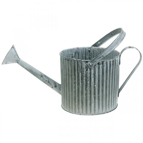 Artikel Vandkande til udplantning, dekorativ metaldunk, plantekasse Ø19,5cm