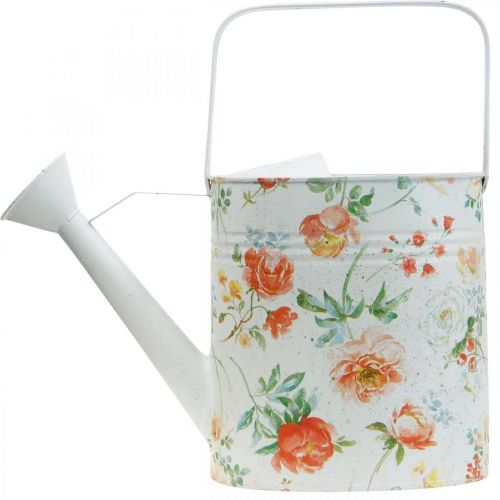 Artikel Dekorativ vandkande metal vintage roser sommerdekoration have H31,5cm