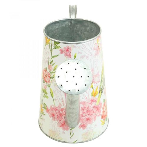 Floristik24 Dekorativ vandkande metal til plantning, plantedunk H22cm