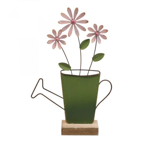 Floristik24 Vandkande dekoration metal bord dekoration farve rust 23,5/24cm 2 stk