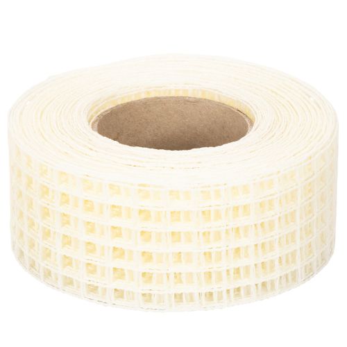Netbånd, stofbånd 4,5 cm bredt til hobbyprojekter | Floristik24.dk