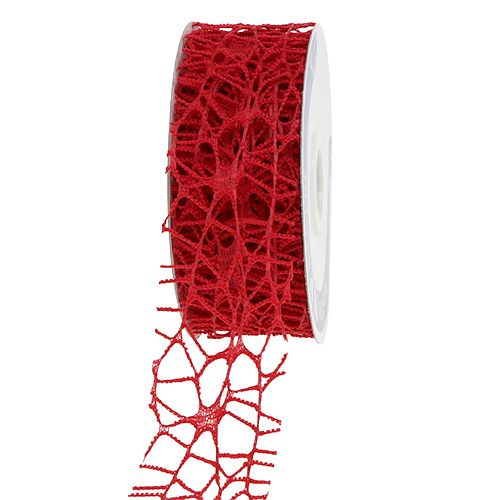 Gittertape rød 40mm 10m