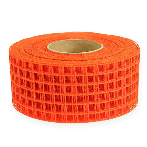 Mesh tape 4,5 cm x 10 m orange