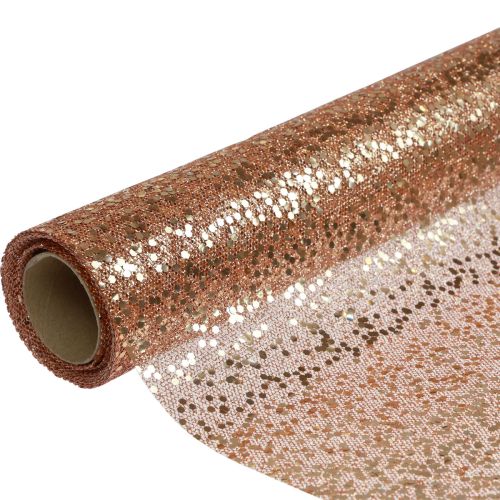 Bordløber Jule rosa guld bordløber 48×450cm