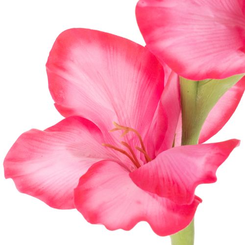 Kunstig gladiolase med dekorative blomster, 88 cm | Floristik24.dk
