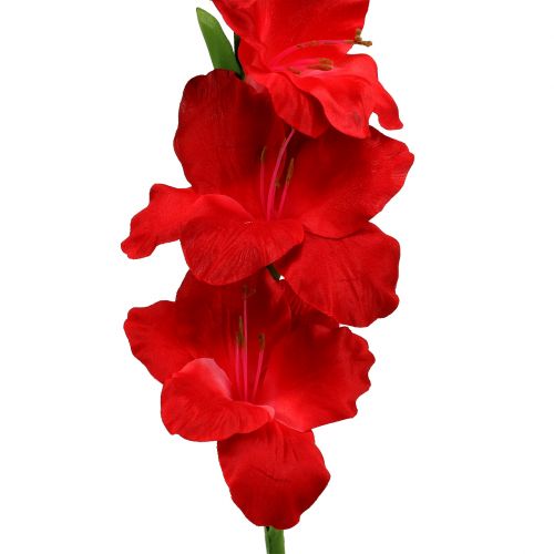 Artikel Gladiolus rød kunstig 86cm
