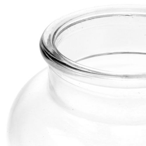 Floristik24 Glasvase Ø14cm H16.5cm