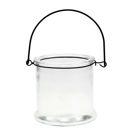 Artikel Lanterneglas til ophæng Ø12cm H12,5cm 2stk