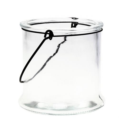 Artikel Lanterneglas til ophæng Ø12cm H12,5cm 2stk