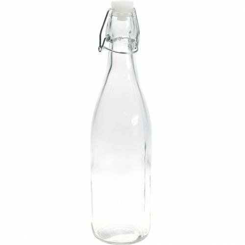 Dekorativ flaske flaske vase glas lysestage H27cm 2stk