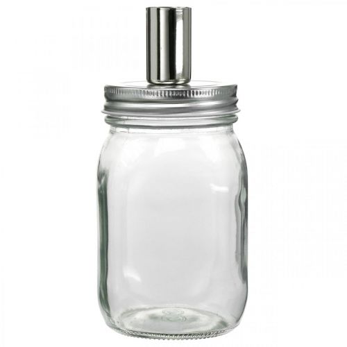 Artikel Dekorationsglas med lysestage lysdekoration Ø8cm H17,5cm 4 stk