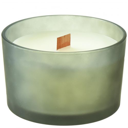 Floristik24 Duftlys i et glas salvie sandeltræ chip Ø12,5cm H8cm