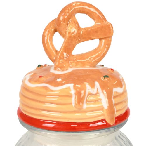 Artikel Bonboniere kikseglas med låg kringle Ø11cm H28,5cm