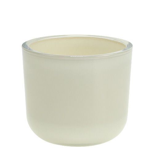 Artikel Glasurtepotte Ø12,5cm H11cm Creme