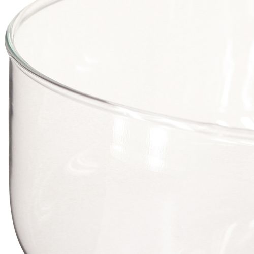 Artikel Glasskål til flydende lys Skål med bund Ø19cm H14cm
