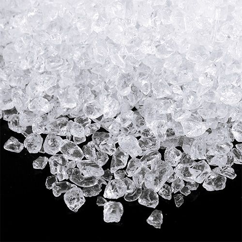 Floristik24 Glassten 2mm - 4mm naturlig farve 2kg