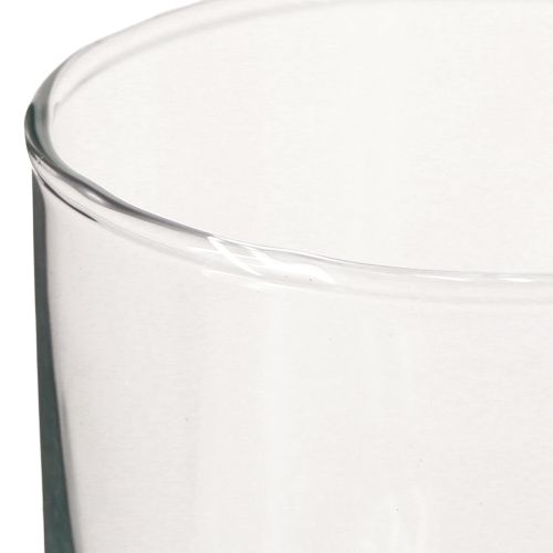 Artikel Glasvase, blomstervase, dekorativ vase i farveløs Ø9cm H10cm