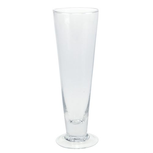 Glasvase Caro Ø6,3cm H20cm klar