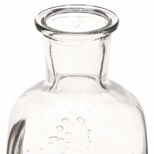 Artikel Glasvase flaskevase med motivvase glas klar H19cm 2 stk.