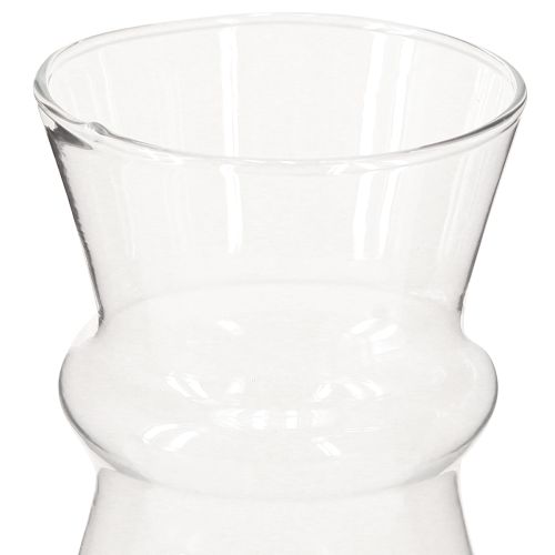 Artikel Glasvase hyacintvase dekorativ vase gennemsigtig Ø7cm H13cm