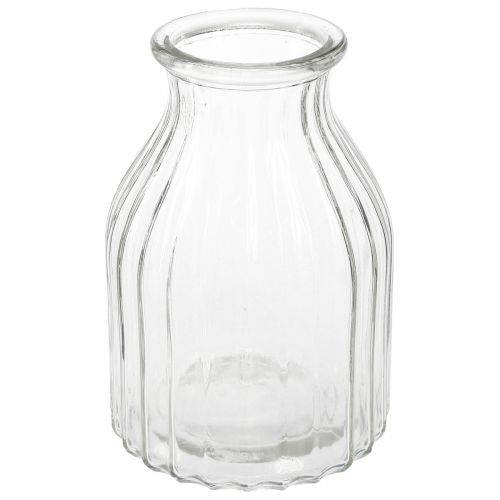 Artikel Glasvase vaseriller dekorativ glas klar Ø12cm H18cm 2stk