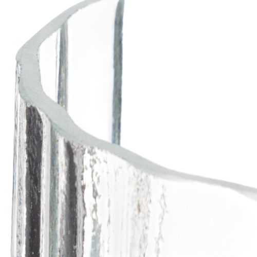 Artikel Vase med unik stribet struktur, moderne design, 19 cm