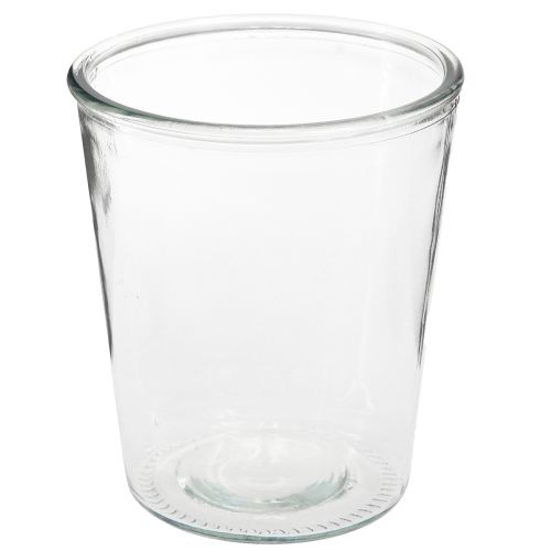 Artikel Glasvase konisk vase glaspottemaskine Ø14cm H16cm 2stk