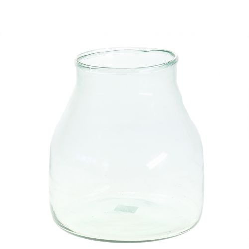 Floristik24 Dekorativ glasblomstervase Ø21cm H23cm