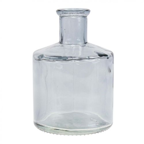 Floristik24 Glasvase apotekerflasker dekorativ glas dekorativ vase tonet Ø7cm 6 stk.
