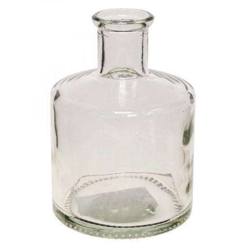 Floristik24 Glas Vase Apoteker Flasker Deco Glas Deco Vase Klar Ø7cm 6 stk
