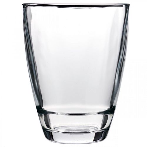 Floristik24 Orkidé planter glas klar H17cm B13cm