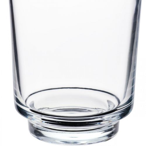 Floristik24 Orkidé planteglas med bund klar H16cm Ø13,4cm